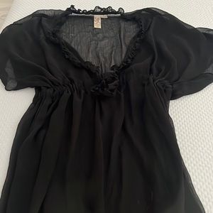 Sheer bathing suit cover up like new
